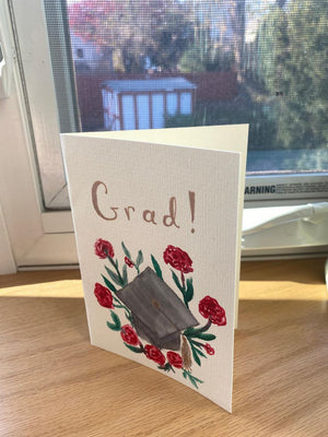 Rose Graduation Card