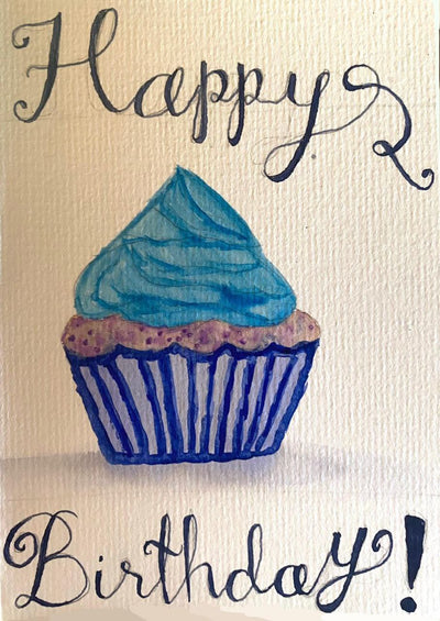 Cupcake Birthday Card