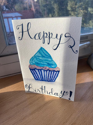 Cupcake Birthday Card