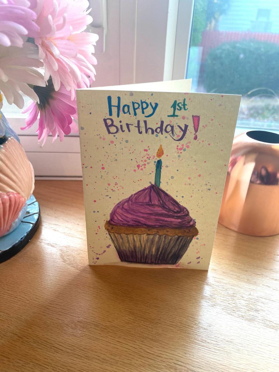 1st Birthday Card