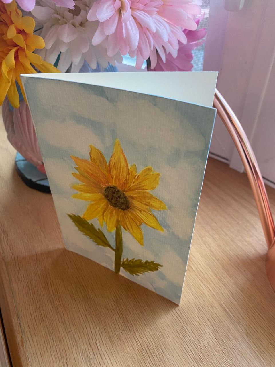 Sunflower Greeting Card